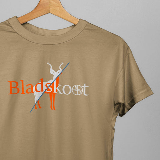 Bladskoot Orange & White - Ladies Short-sleeve T-shirt