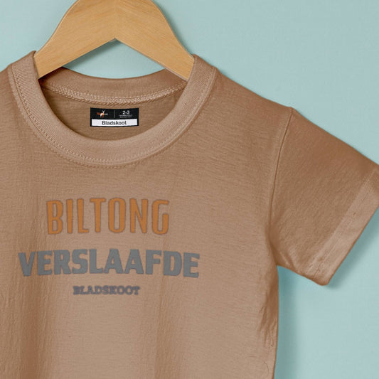 Biltong Verslaafde - Junior Short-sleeve T-shirt