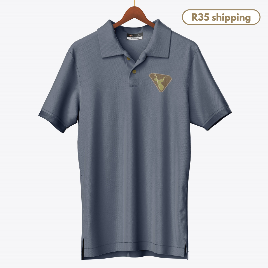 Kudu - 175g Pique Knit Golfer Mens
