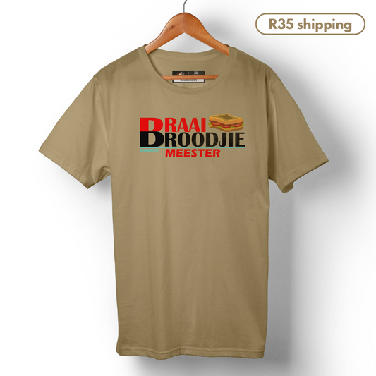 Braai Broodjie Meester - Unisex Short-sleeve T-shirt - 180g