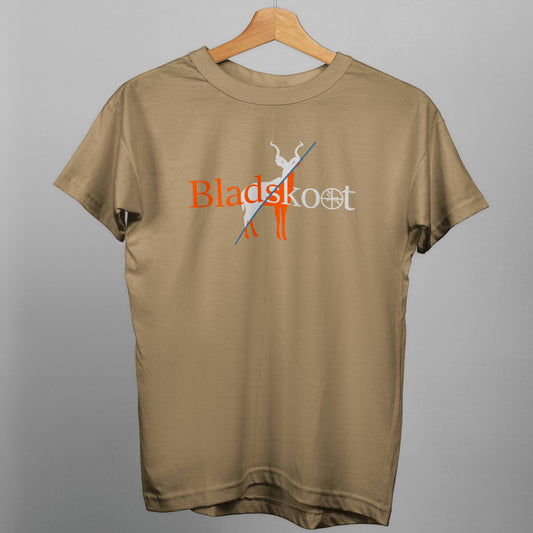 Bladskoot Orange & White - Ladies Short-sleeve T-shirt