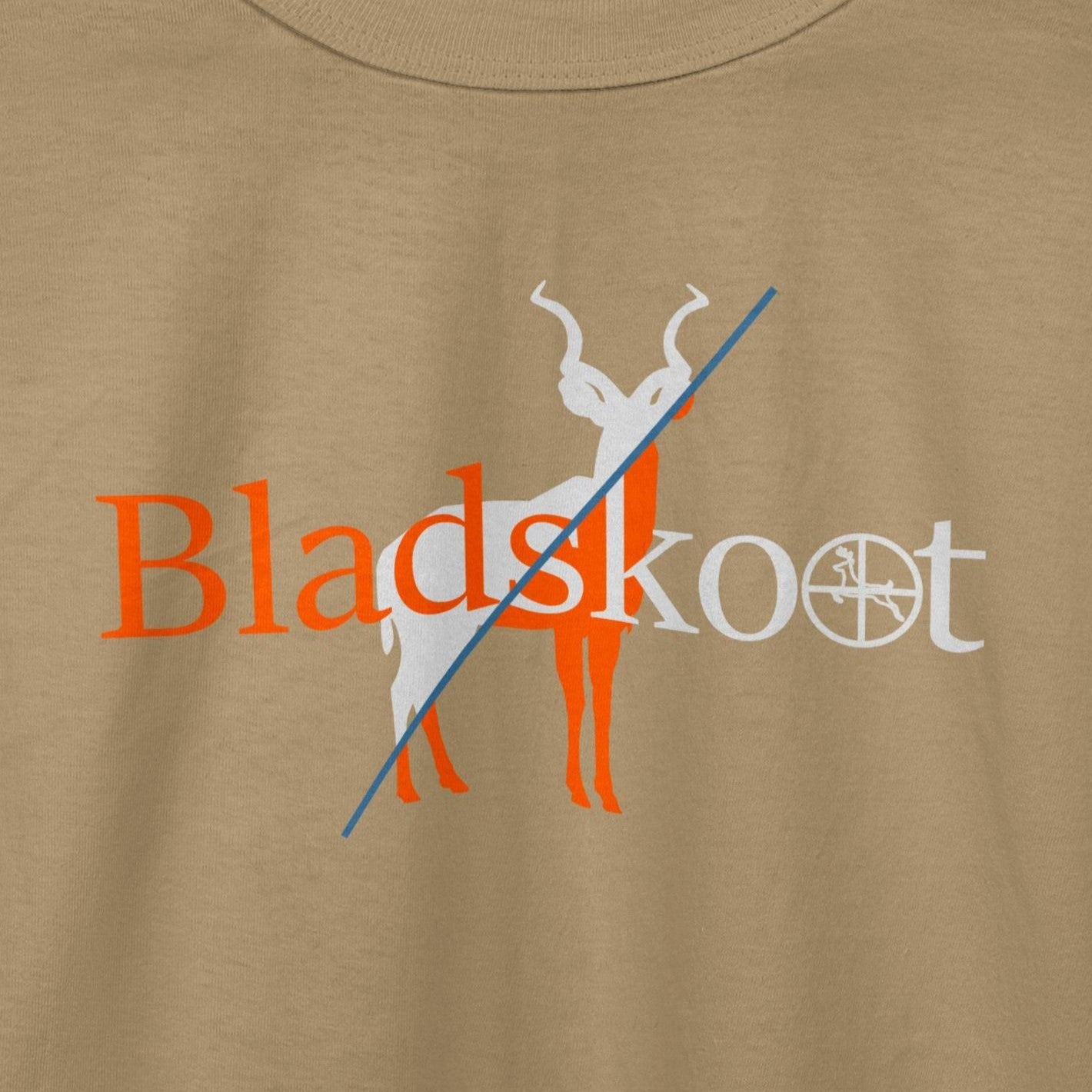 Bladskoot Orange & White - Ladies Short-sleeve T-shirt
