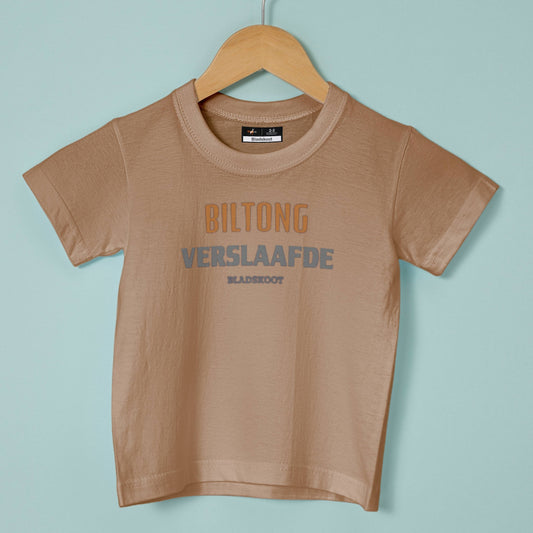 Biltong Verslaafde - Junior Short-sleeve T-shirt