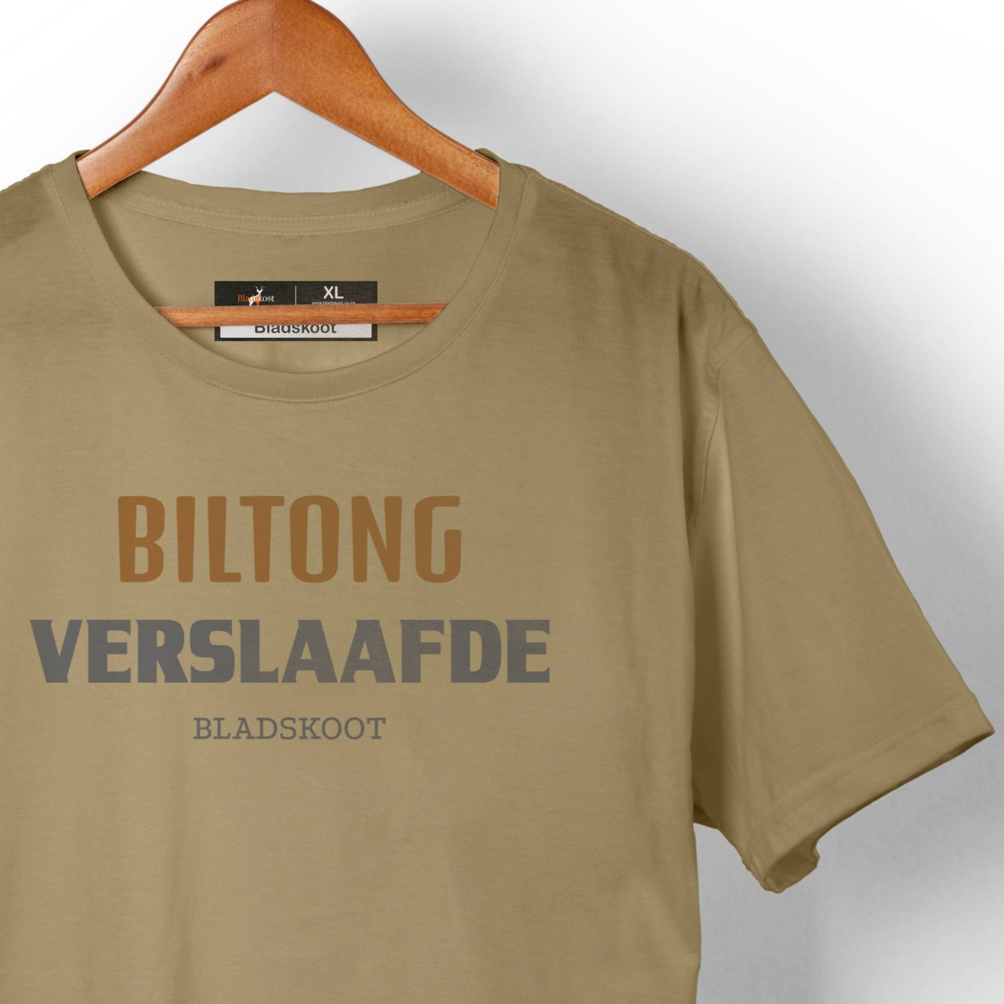 Biltong Verslaafde - Unisex Short-sleeve T-shirt - 180g