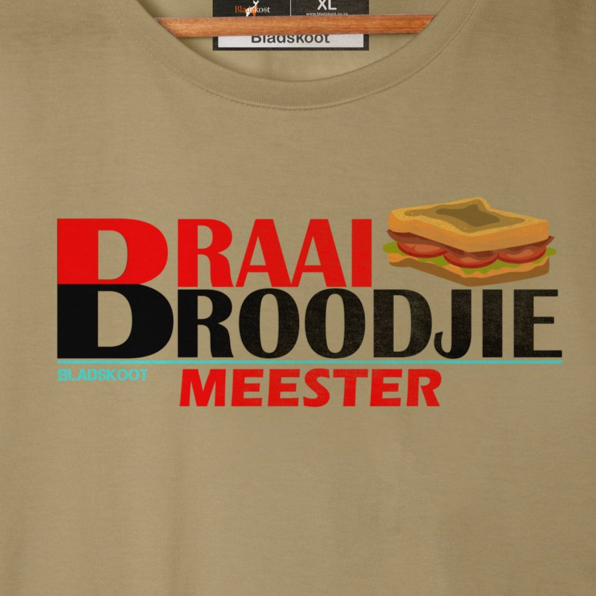 Braai Broodjie Meester - Unisex Short-sleeve T-shirt - 180g