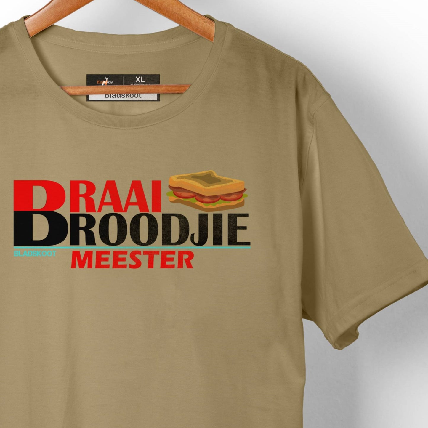 Braai Broodjie Meester - Unisex Short-sleeve T-shirt - 180g