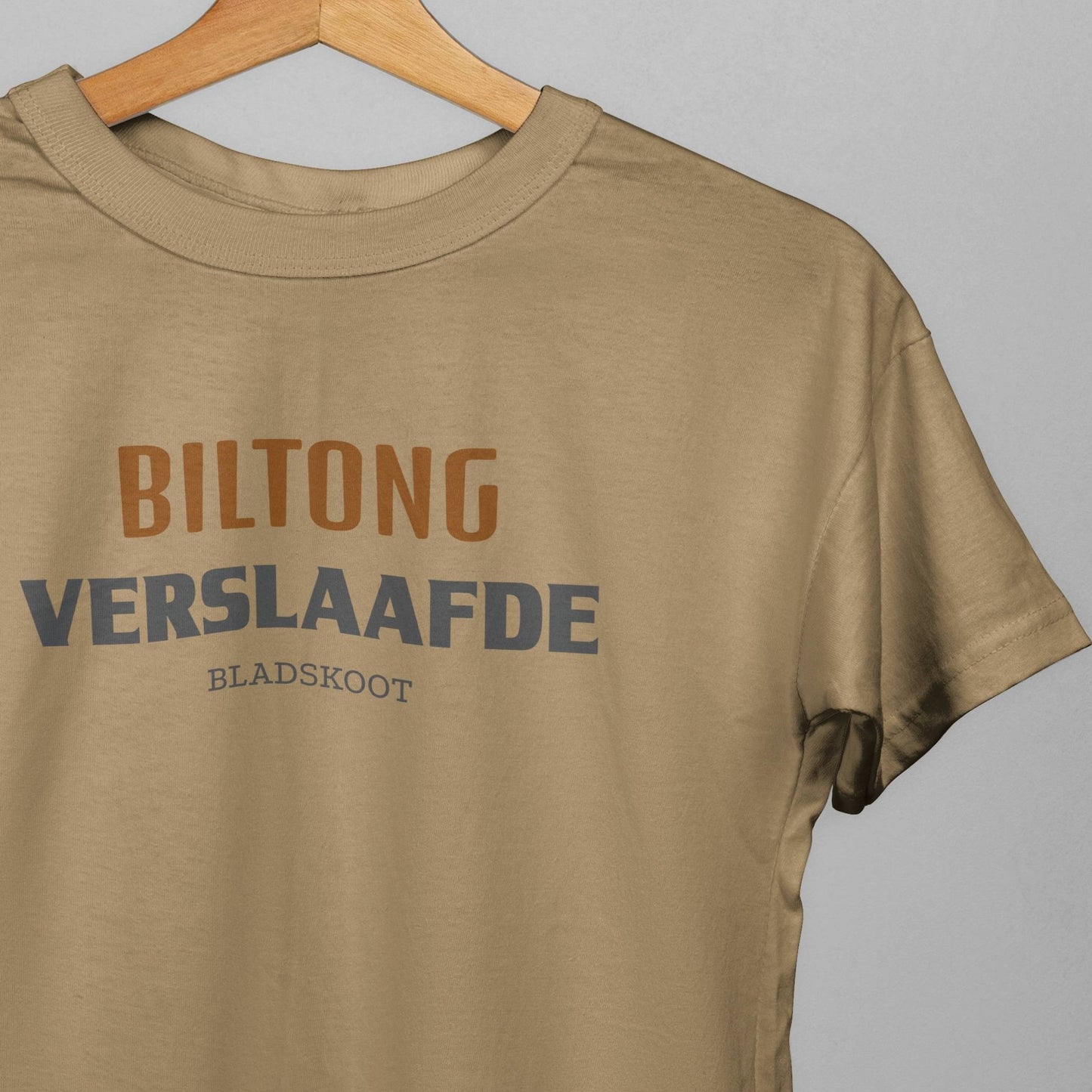 Biltong Verslaafde - Ladies Short-sleeve T-shirt